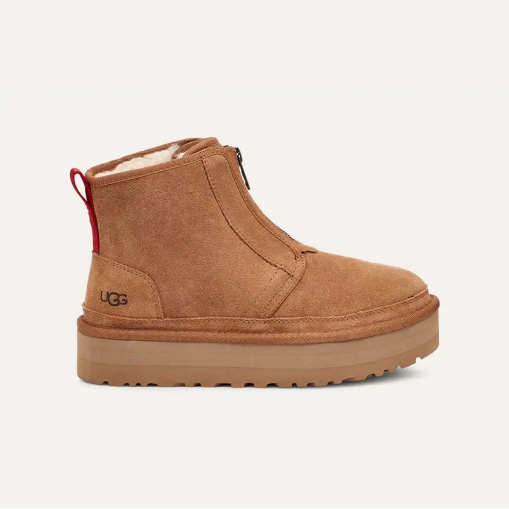 Ugg Neumel Platform Zip Suede